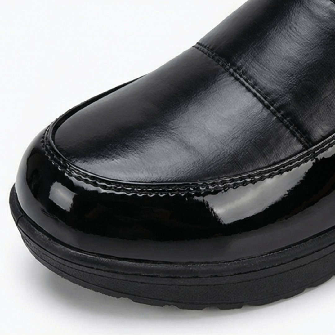 Fellgefütterte Kniehohe Overknee-Stiefel für Damen mit Steppdesign