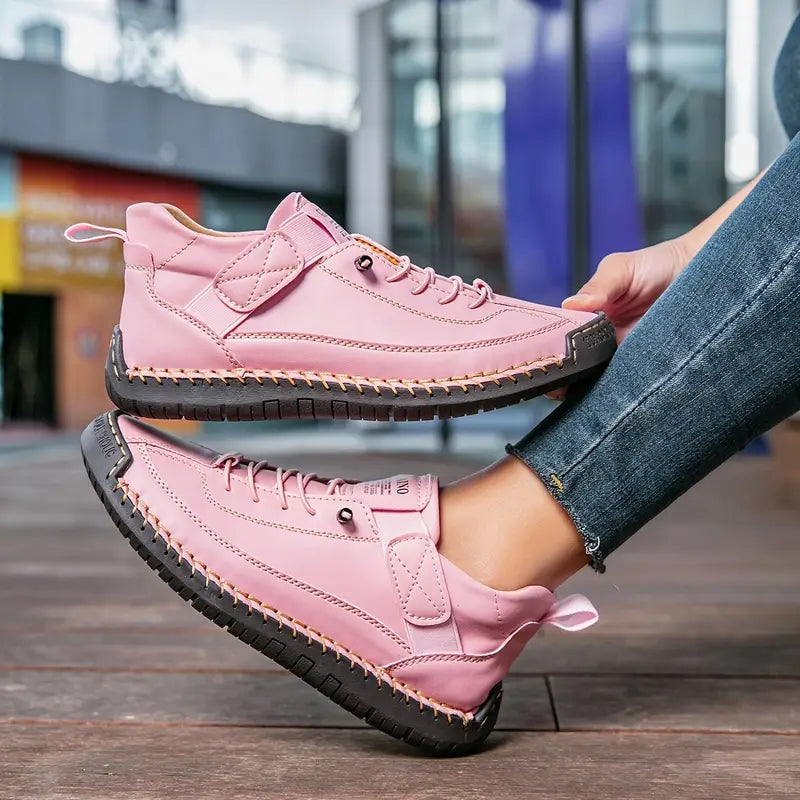 Damen Sneaker mit Klettverschluss und Komfortsohle