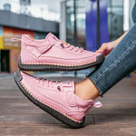 Damen Sneaker mit Klettverschluss und Komfortsohle