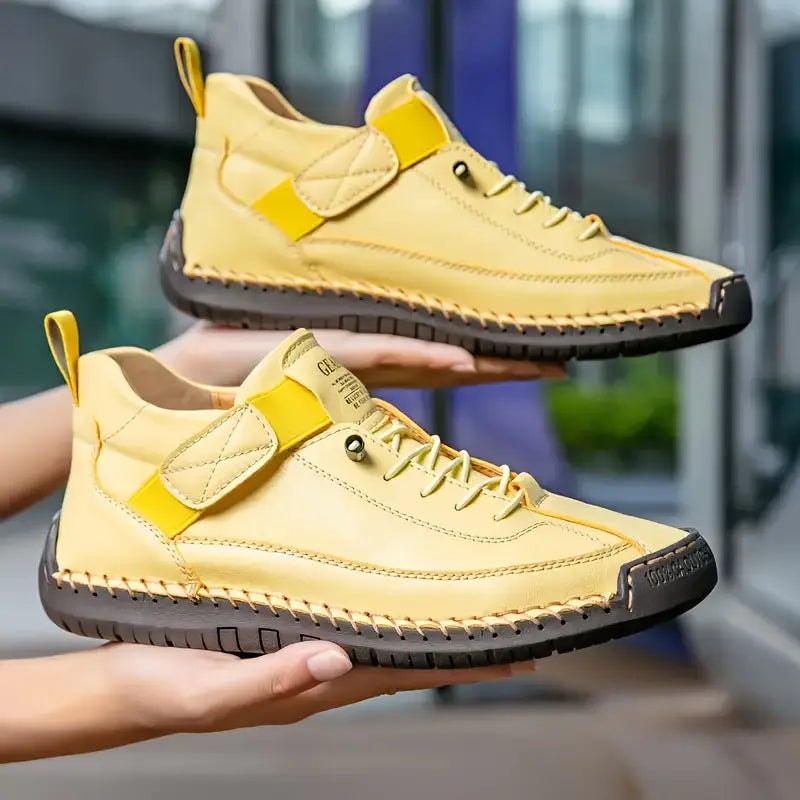 Damen Sneaker mit Klettverschluss und Komfortsohle