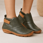 Solena Verstellbare Damen Stiefeletten mit extra weiter Zehenbox