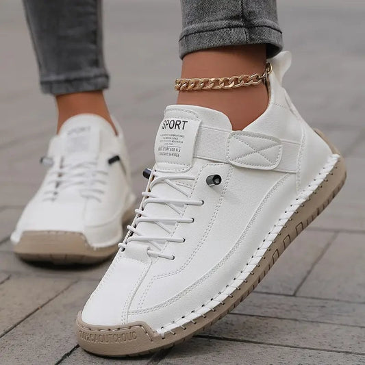 Damen Sneaker mit Klettverschluss und Komfortsohle