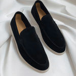 Herren Wildleder-Loafer mit bequemer Laufsohle für den Alltag
