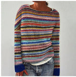 Betty Gemusterter Wollpullover im Fair-Isle-Stil für Damen