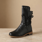 Westlyn Schnür-Stiefeletten mit Nietendetail und Warmfutter