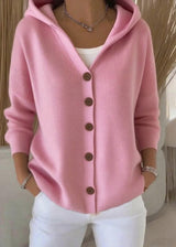 Gabriele Strickjacke mit Kapuze Alternative zu Norweger Pullover Damen