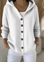 Gabriele Strickjacke mit Kapuze Alternative zu Norweger Pullover Damen