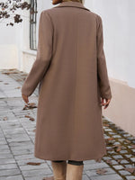 Anastasia Oversized Damen Trenchcoat mit Reverskragen und Bindegürtel