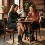 Westlyn Schnür-Stiefeletten mit Nietendetail und Warmfutter