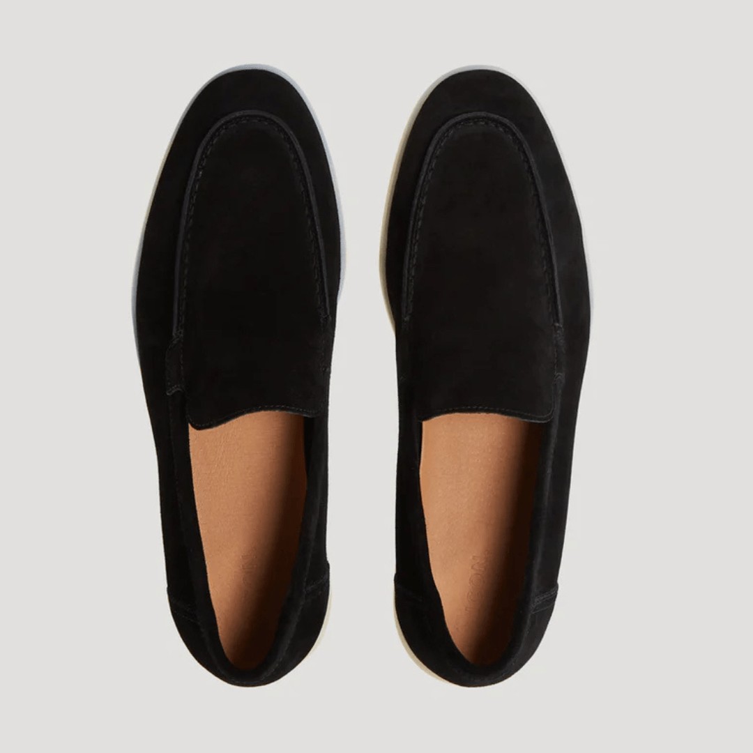 Herren Wildleder-Loafer mit bequemer Laufsohle für den Alltag