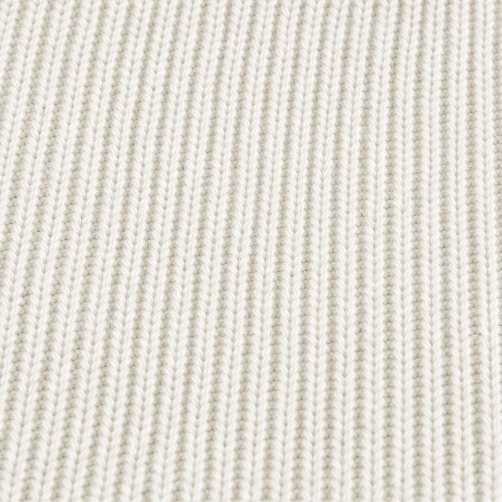 Damen V-Ausschnitt Strickpullover mit Knopfleiste und Rippstruktur