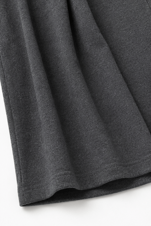 Zweiteiliges Rollkragen-Set mit weitem Hosenbein