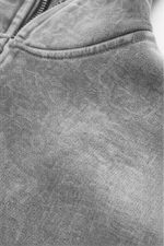 Damen Kapuzenjacke mit Reissverschluss und Waschoptik