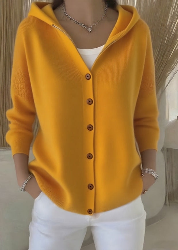 Gabriele Strickjacke mit Kapuze Alternative zu Norweger Pullover Damen