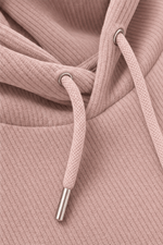 Geripptes Kapuzensweatshirt in Cord-Optik mit Kängurutasche