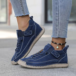 Damen Sneaker mit Klettverschluss und Komfortsohle
