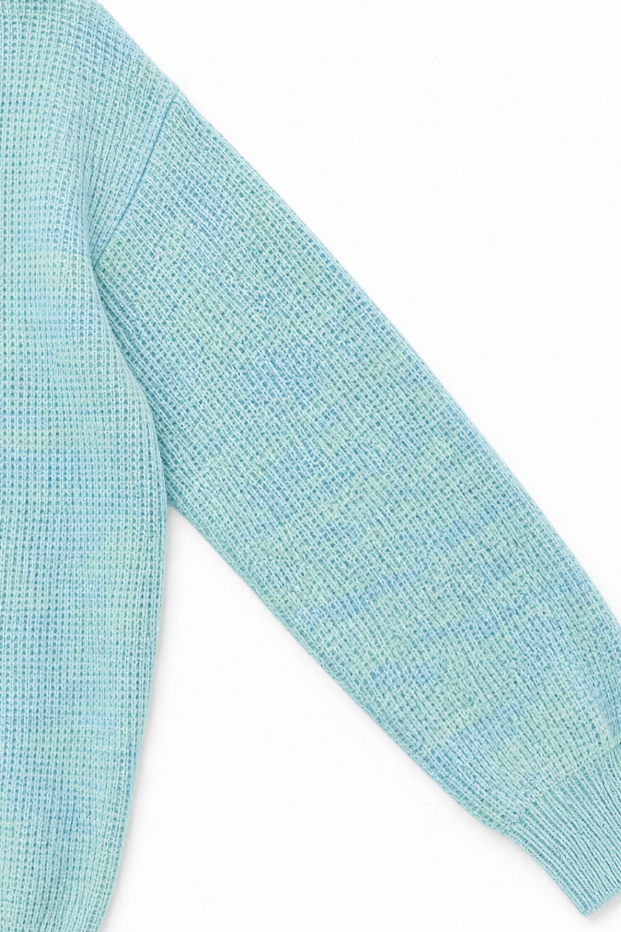 Oversized Strickpullover mit Waffelmuster und lockerer Passform
