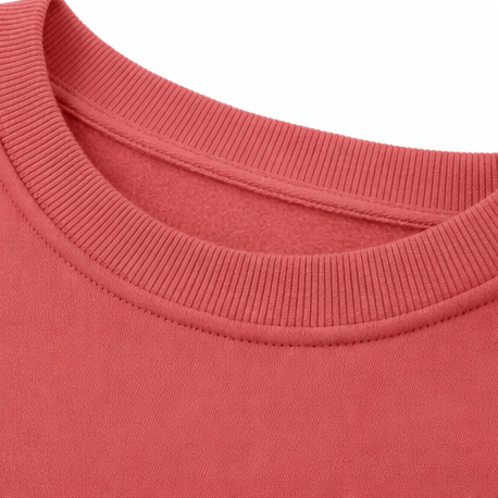 Oversize Sweatshirt mit Kängurutasche und Rundhalsausschnitt
