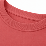 Oversize Sweatshirt mit Kängurutasche und Rundhalsausschnitt