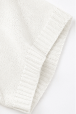 Kapuzenpullover mit Kordelzug und Strickstruktur für Damen