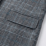 Hartlyn Glencheck-Karo Damenblazer im Boyfriend-Schnitt aus Polyester