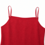 Ärmelloses Leinen-Optik Maxikleid mit Trägern für Damen