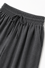 Zweiteiliges Rollkragen-Set mit weitem Hosenbein