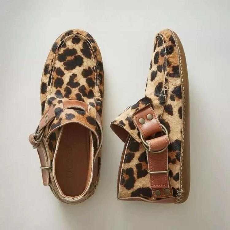 Tova Damen Stiefeletten aus Wildleder-Imitat mit Kunstfell-Futter und Schnalle