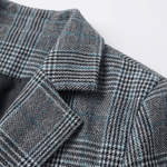 Hartlyn Glencheck-Karo Damenblazer im Boyfriend-Schnitt aus Polyester
