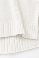 Kapuzenpullover mit Kordelzug und Strickstruktur für Damen