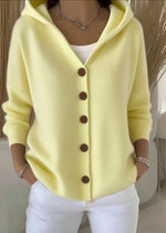 Gabriele Strickjacke mit Kapuze Alternative zu Norweger Pullover Damen