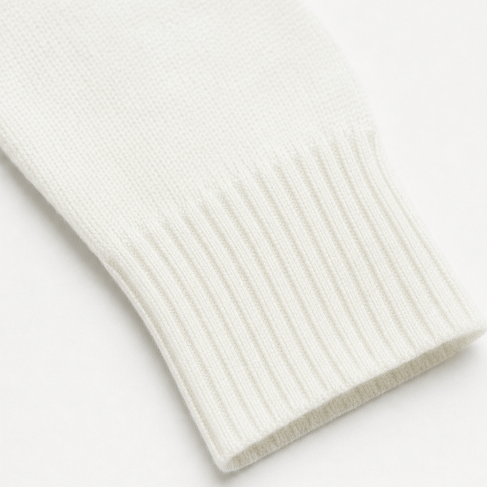 Draveline Wasserfallkragen Strickpullover für Damen aus Polyester-Elasthan